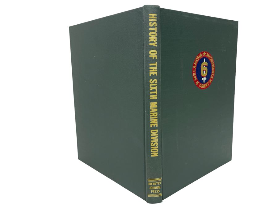 First Edition Book The History Of The Sixth Marine Division Washington Infantry Journal Press