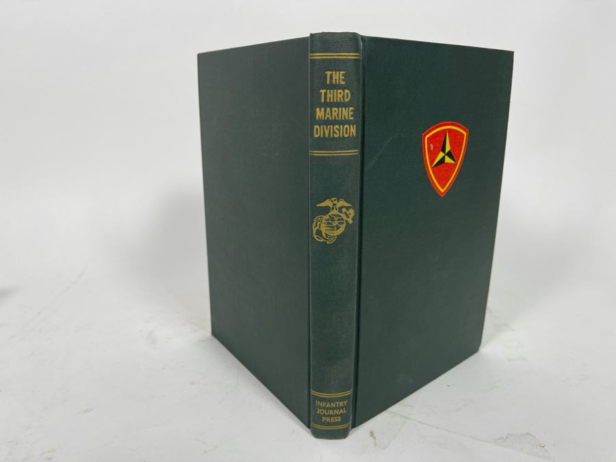 First Edition Book The Third Marine Division By Robert Aurthur And Kenneth Cohlmia 1948 [Photo 2]