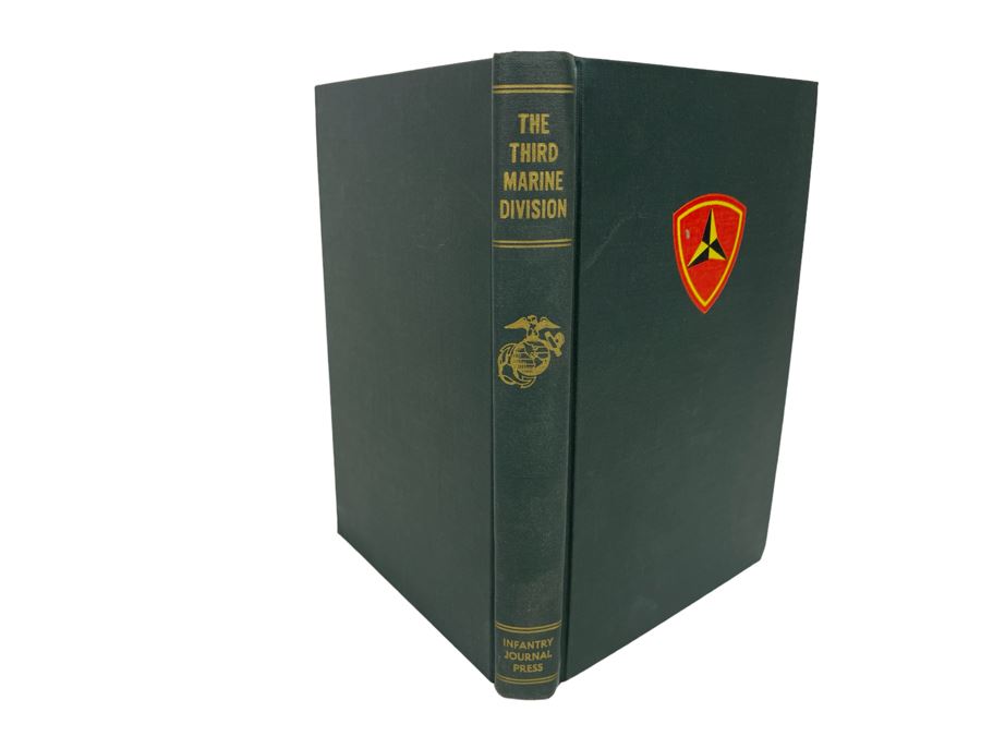 First Edition Book The Third Marine Division By Robert Aurthur And Kenneth Cohlmia 1948