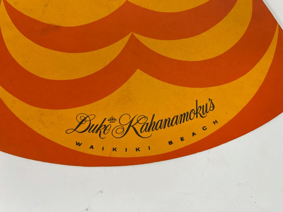Vintage Hawaiian Duke Kahanamoku's Waikiki Beach Drink Menu [Photo 7]