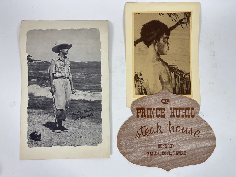 Three Vintage Hawaiian Drink Menus [Photo 2]