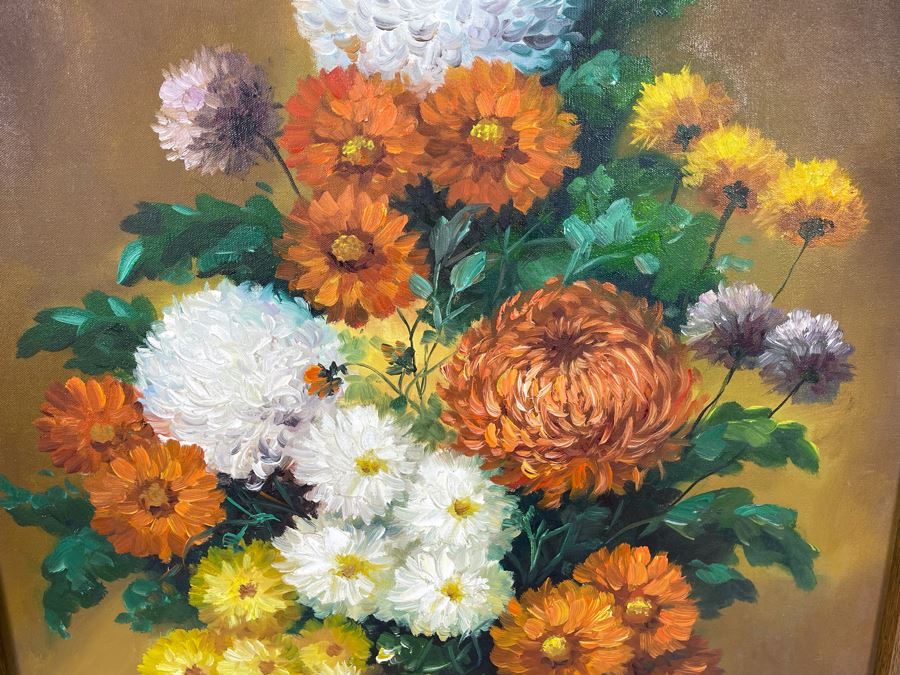 Original Still Life Floral Painting Framed [Photo 5]