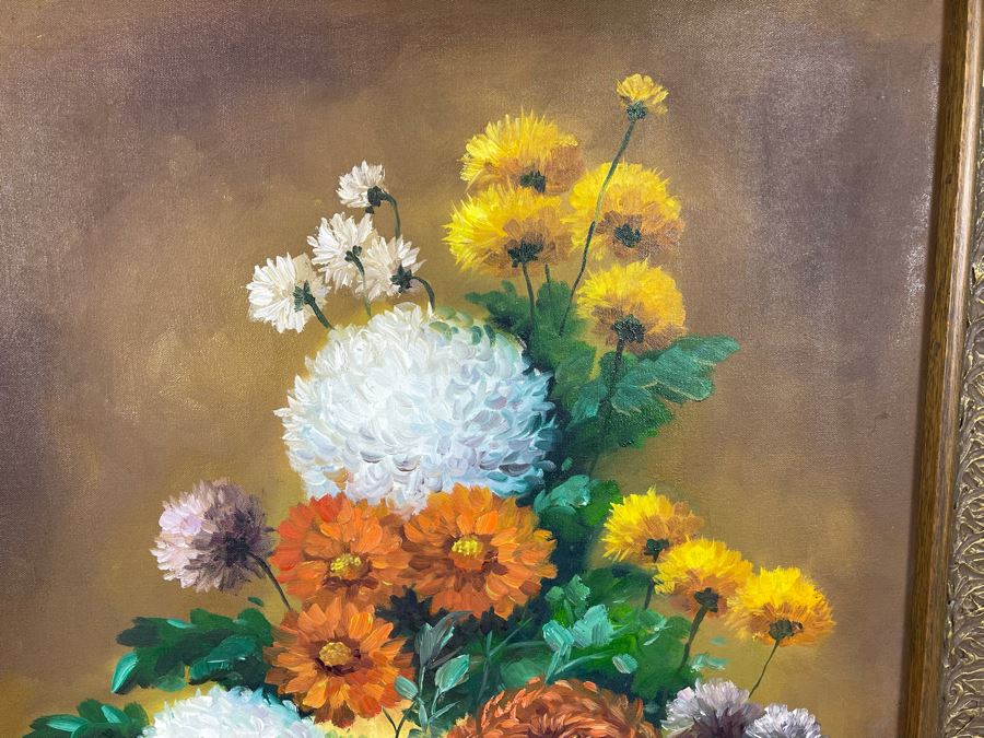 Original Still Life Floral Painting Framed [Photo 3]