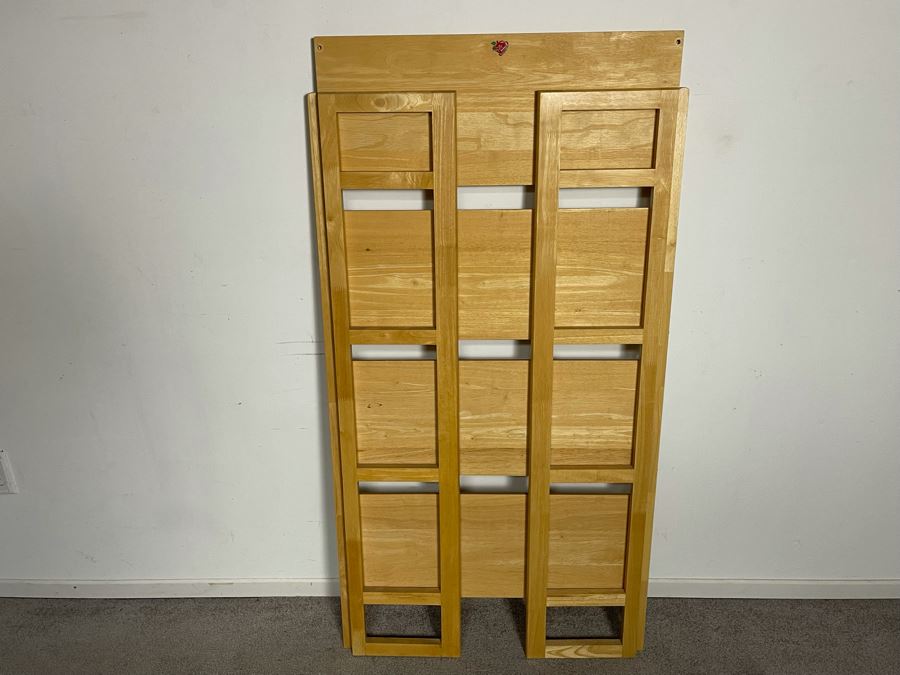 JUST ADDED - Wooden Collapsible Bookcase Bookshelf Apple Furniture 28W X 12D X 50H [Photo 2]