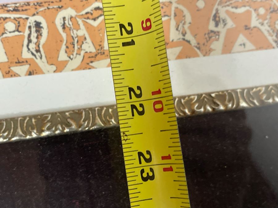 JUST ADDED - Hand Signed Limited Edition Lithograph Raffie Hacob Titled 'The Holy Man' With Certificate Of Authenticity 16 X 22 [Photo 16]