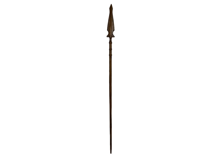JUST ADDED - Wooden Decorative Spear 64L [Photo 2]