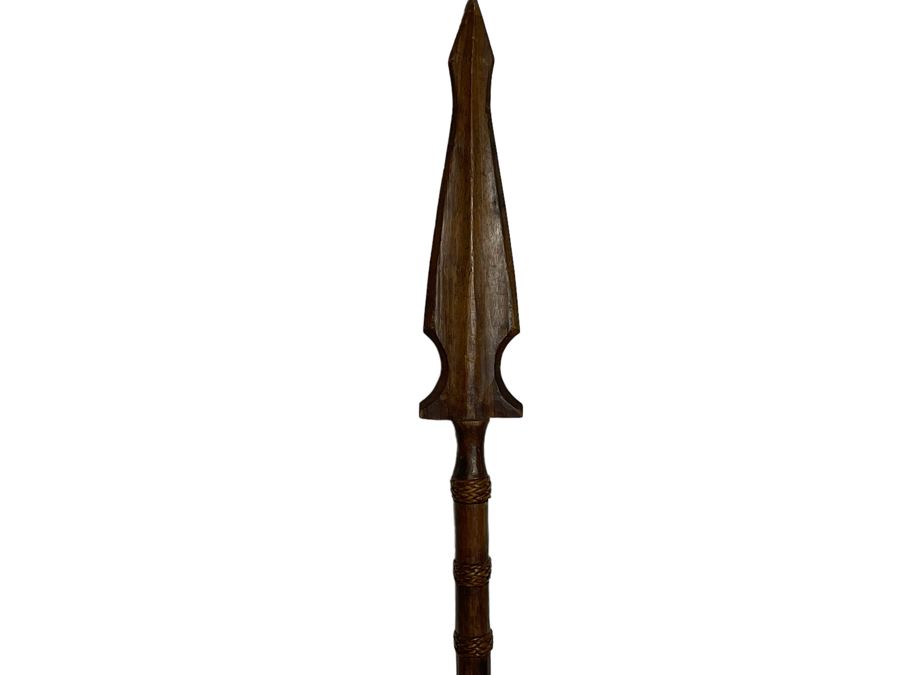 JUST ADDED - Wooden Decorative Spear 64L [Photo 3]