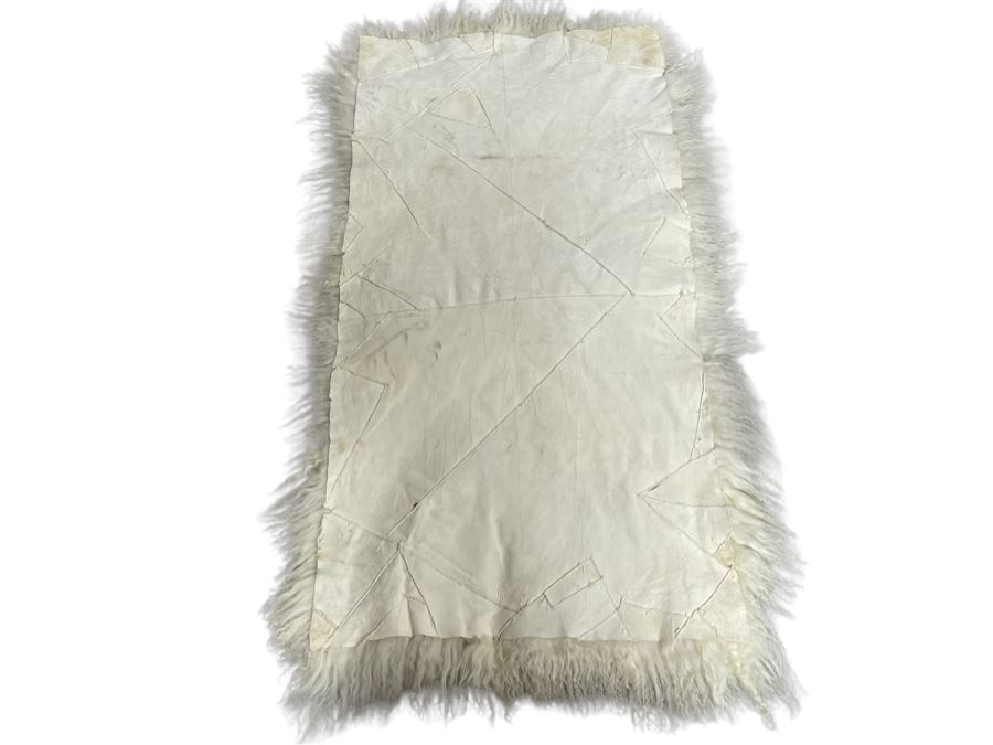 JUST ADDED - Small Sheepskin Area Rug 4' X 2' [Photo 2]