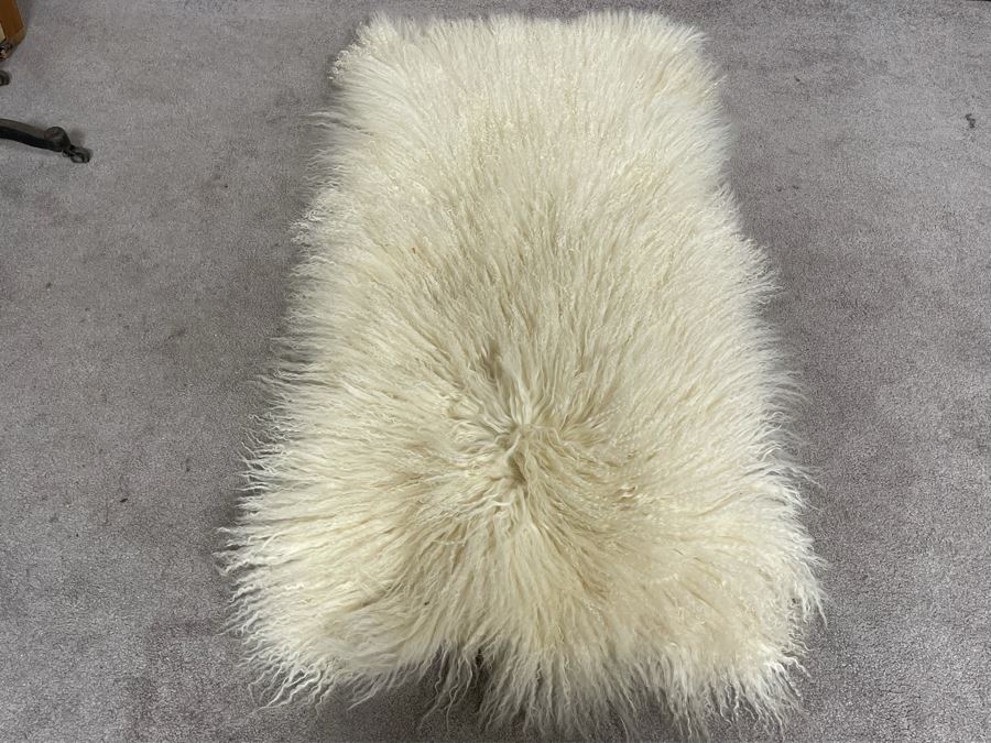 JUST ADDED - Small Sheepskin Area Rug 4' X 2' [Photo 5]