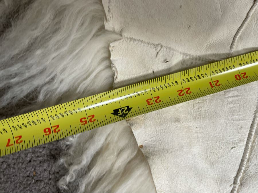 JUST ADDED - Small Sheepskin Area Rug 4' X 2' [Photo 3]