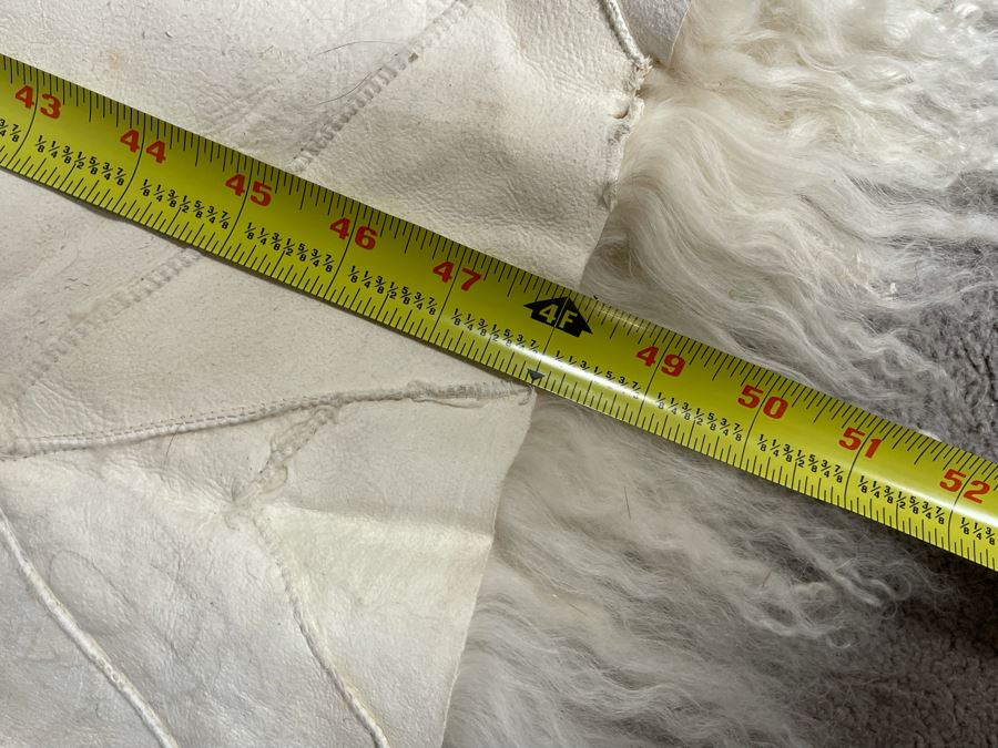 JUST ADDED - Small Sheepskin Area Rug 4' X 2' [Photo 4]