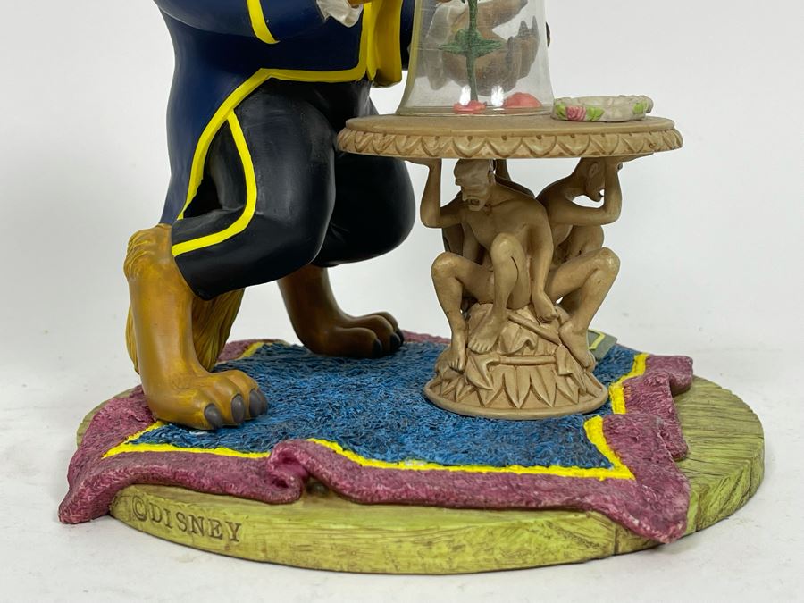 JUST ADDED - Disney Beauty And The Beast Rose With Mirror Figurine 6W X 8H [Photo 6]