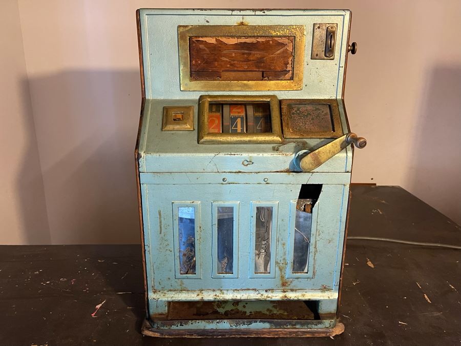 Vintage Working Nickel Slot Machine [Photo 3]