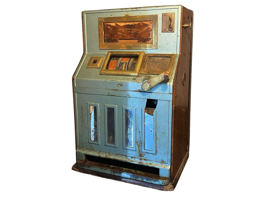 Vintage Working Nickel Slot Machine [Photo 2]