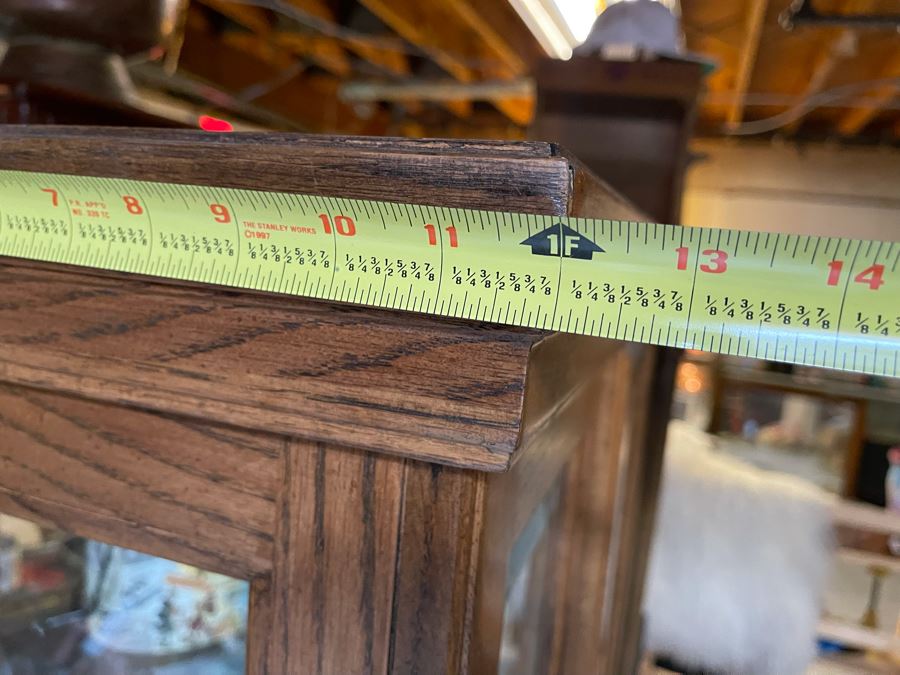 Wooden Display Cabinet 37W X 12D X 72H [Photo 4]