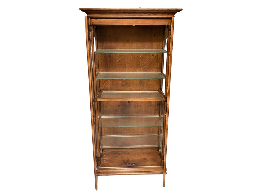 Wooden Harbor House Display Cabinet 36W X 15D X 71H [Photo 2]