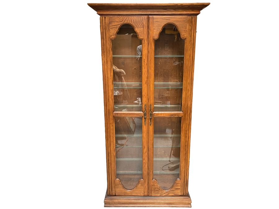 Wooden Harbor House Display Cabinet 36W X 15D X 71H [Photo 1]