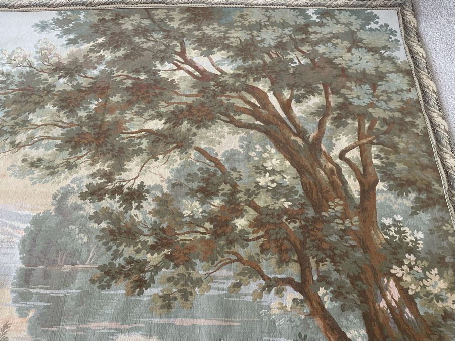 Large Tapestry From Paris JP Panneaux Gobelins 78 X 59 [Photo 11]