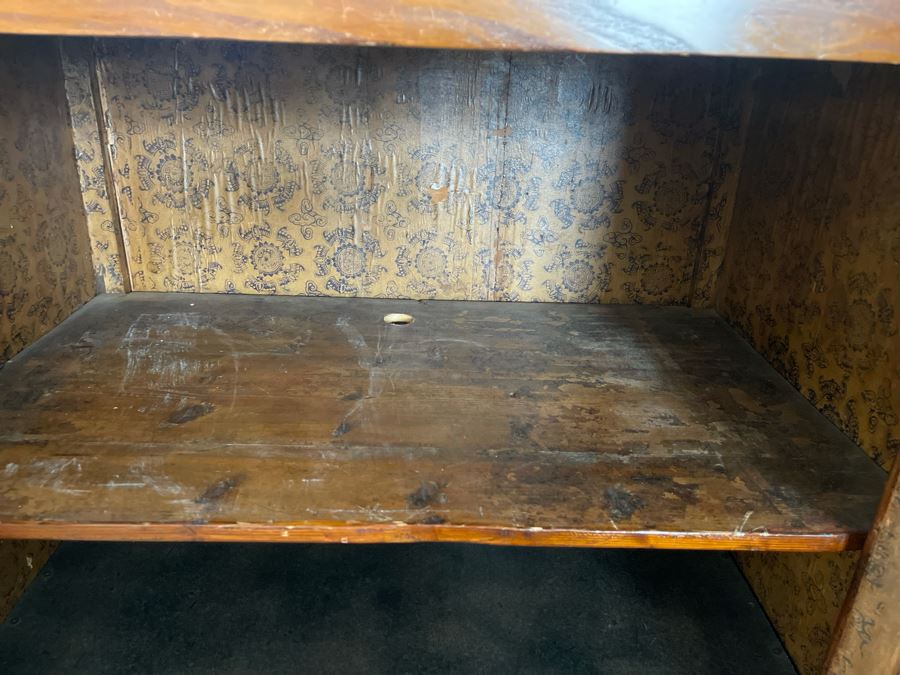 Antique Chinese Carved Wooden Wedding Cabinet 35W X 22D X 37H [Photo 30]