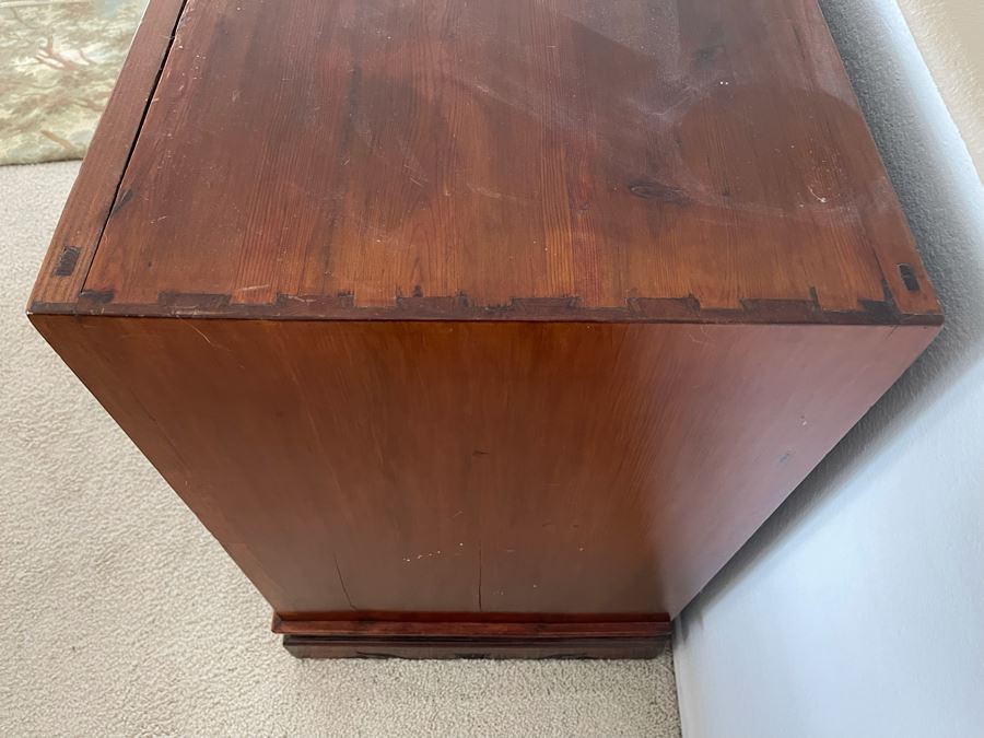 Antique Chinese Carved Wooden Wedding Cabinet 35W X 22D X 37H [Photo 23]