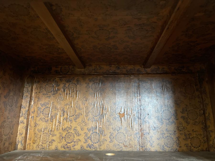 Antique Chinese Carved Wooden Wedding Cabinet 35W X 22D X 37H [Photo 28]