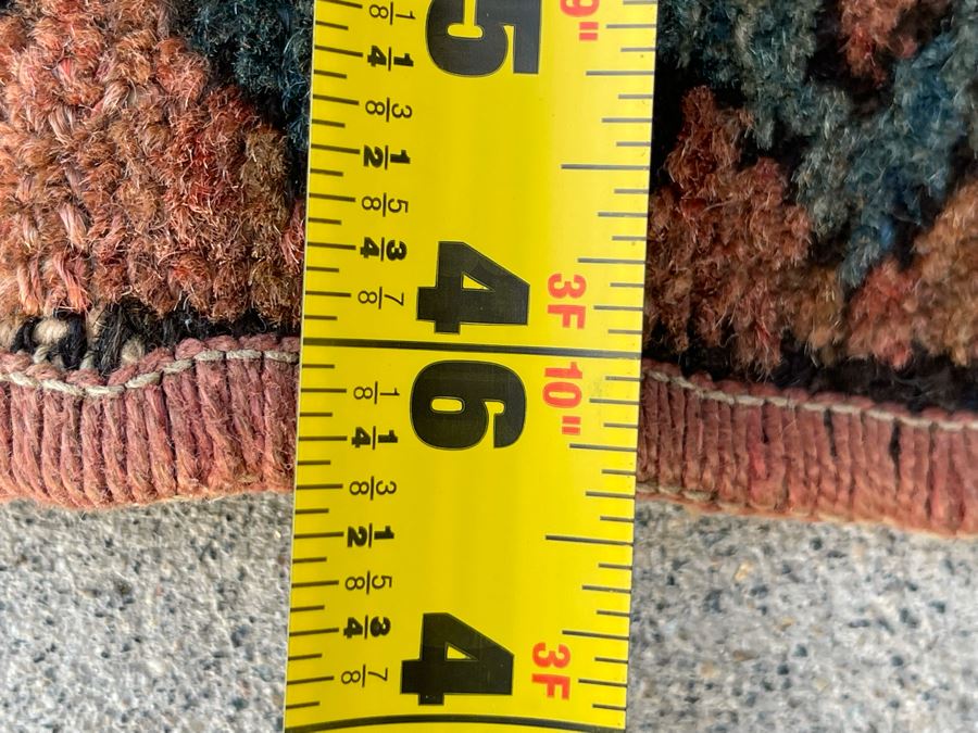 Antique Hand Knotted Wool Persian Kilim Area Rug 46 X 71 [Photo 11]