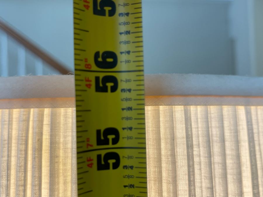 Large Asian Brass Lamp 56H [Photo 2]