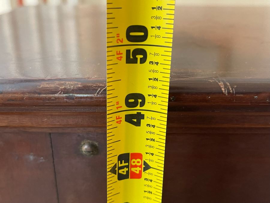 Mahogany Etagere Bookshelf Display Cabinet Heavy 24W X 11D X 49H [Photo 15]