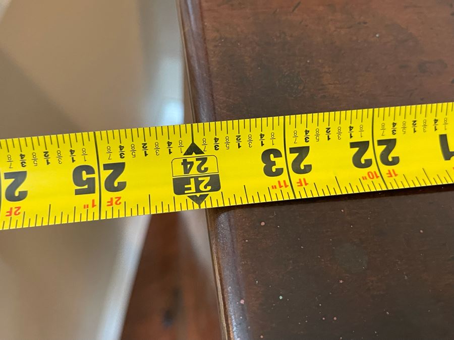 Mahogany Etagere Bookshelf Display Cabinet Heavy 24W X 11D X 49H [Photo 13]