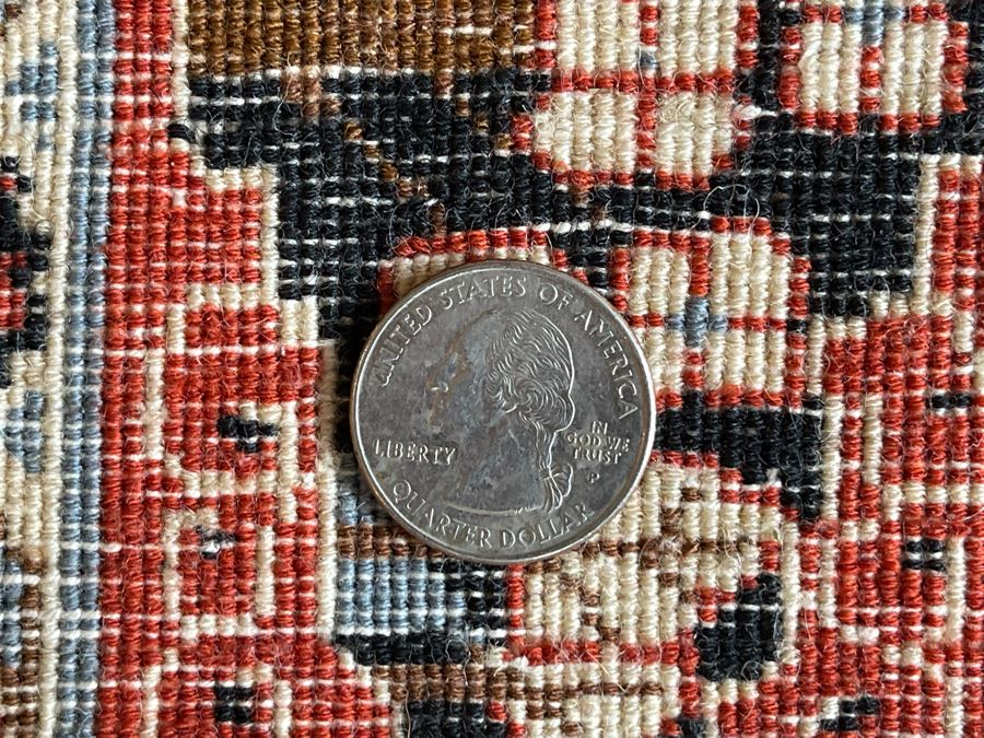 Finely Hand Knotted Wool Persian Area Rug 37W X 63L [Photo 13]