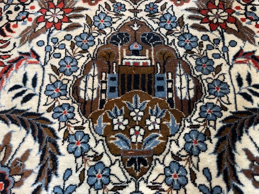 Finely Hand Knotted Wool Persian Area Rug 37W X 63L [Photo 7]
