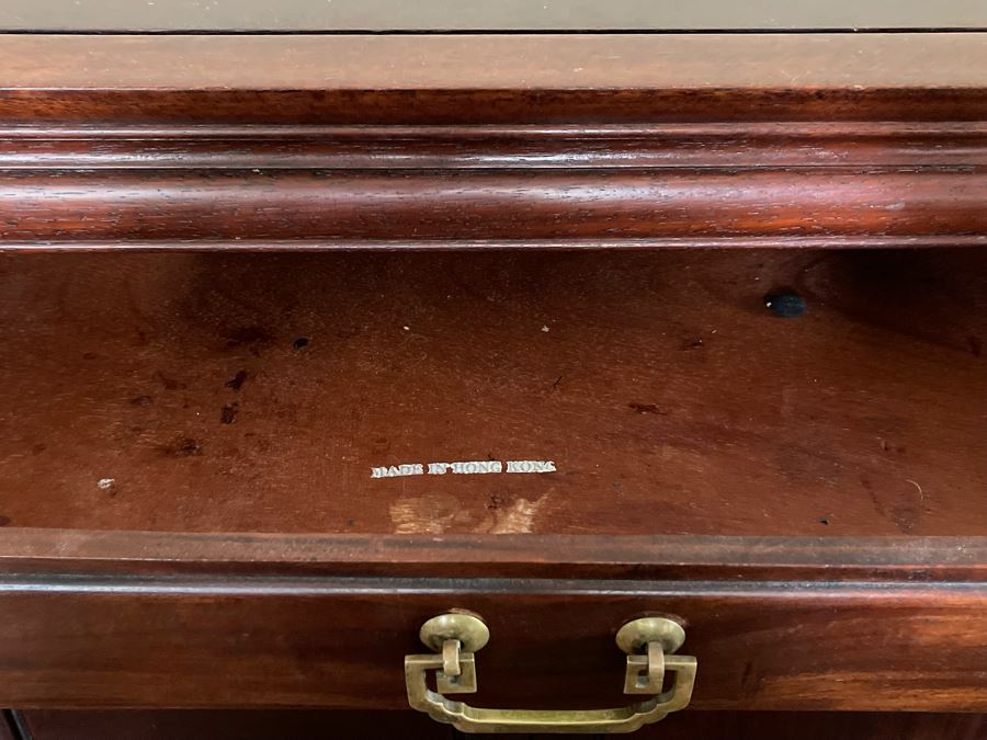 Chinese Rosewood Cabinet Nightstand From Hong Kong 30W X 20D X 23H [Photo 5]