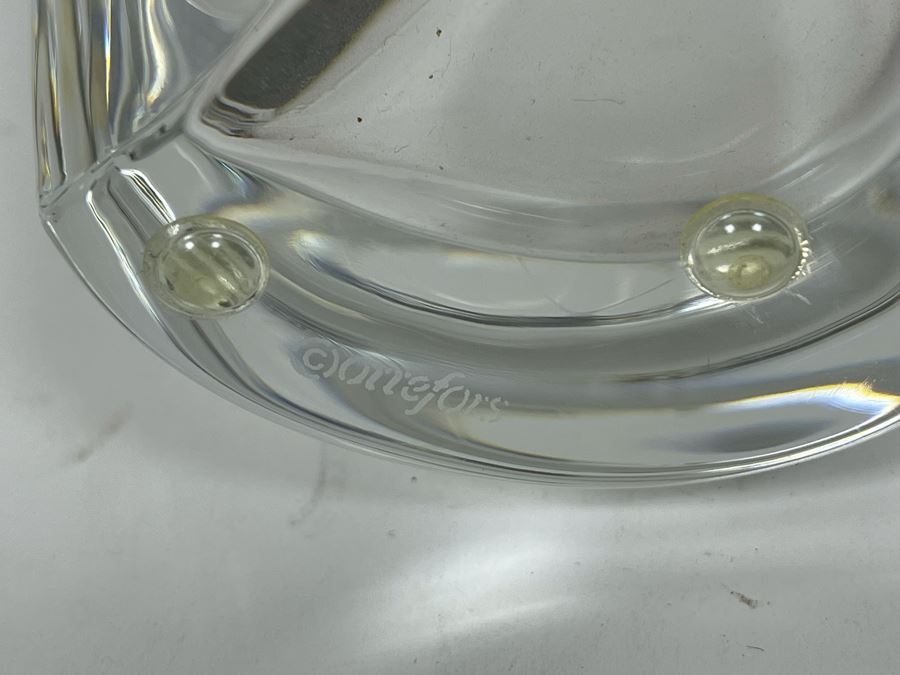 Orrefors Crystal Vase 7H [Photo 6]