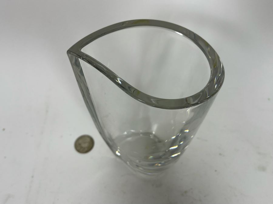 Orrefors Crystal Vase 7H [Photo 5]