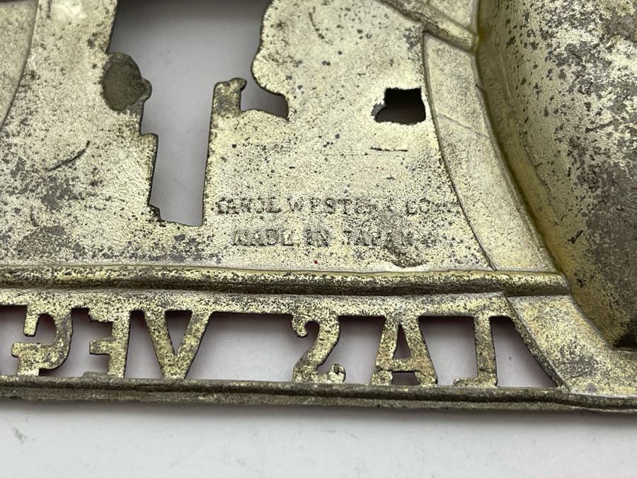 Vintage Las Vegas Tourist Working Roulette Wheel Tray [Photo 10]