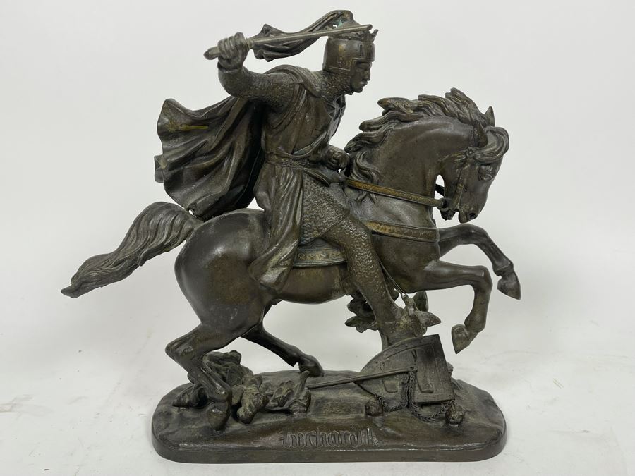 King Richard I Metal Sculpture 11W X 4.5D X 10.5 [Photo 11]