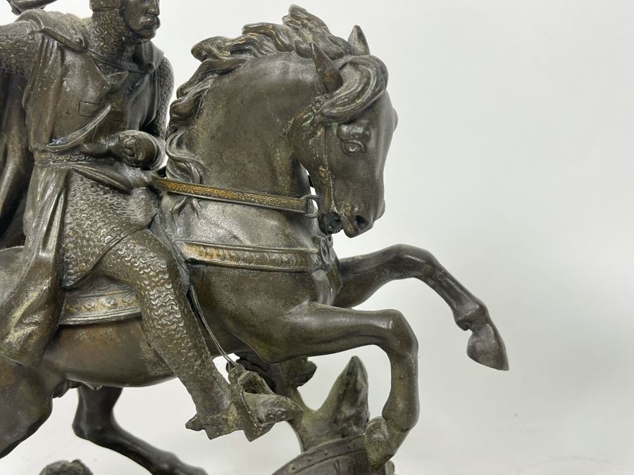 King Richard I Metal Sculpture 11W X 4.5D X 10.5 [Photo 8]