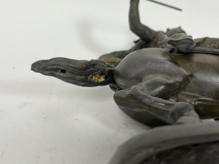 King Richard I Metal Sculpture 11W X 4.5D X 10.5 [Photo 18]