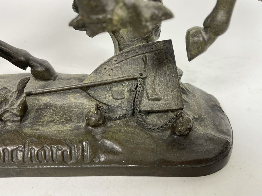 King Richard I Metal Sculpture 11W X 4.5D X 10.5 [Photo 6]