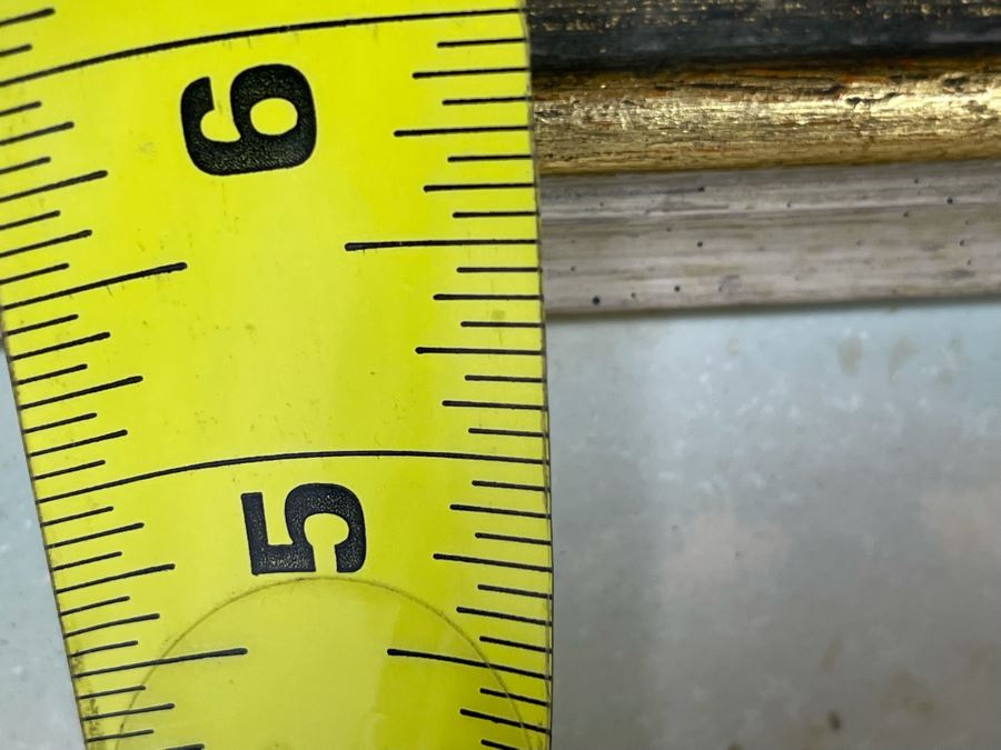 Pair Of Original Parisian Scene Painting 5.5 X 5.5 Framed 10.5 X 10.5 [Photo 10]