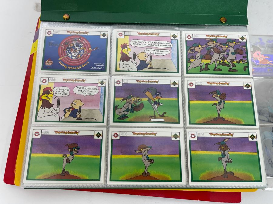 Collection Of Upper Deck Looney Tunes Comic Ball Cards Complete Set Of All 3 Sets [Photo 19]