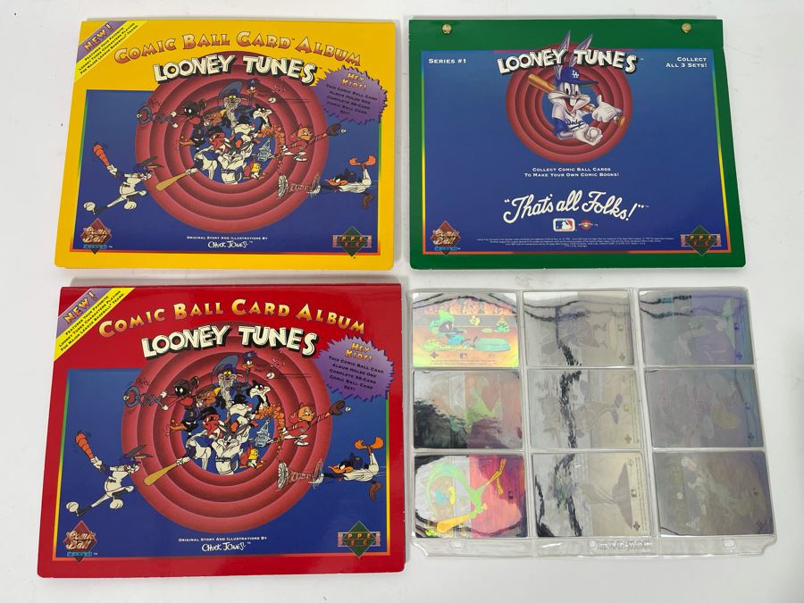 Collection Of Upper Deck Looney Tunes Comic Ball Cards Complete Set Of All 3 Sets [Photo 3]
