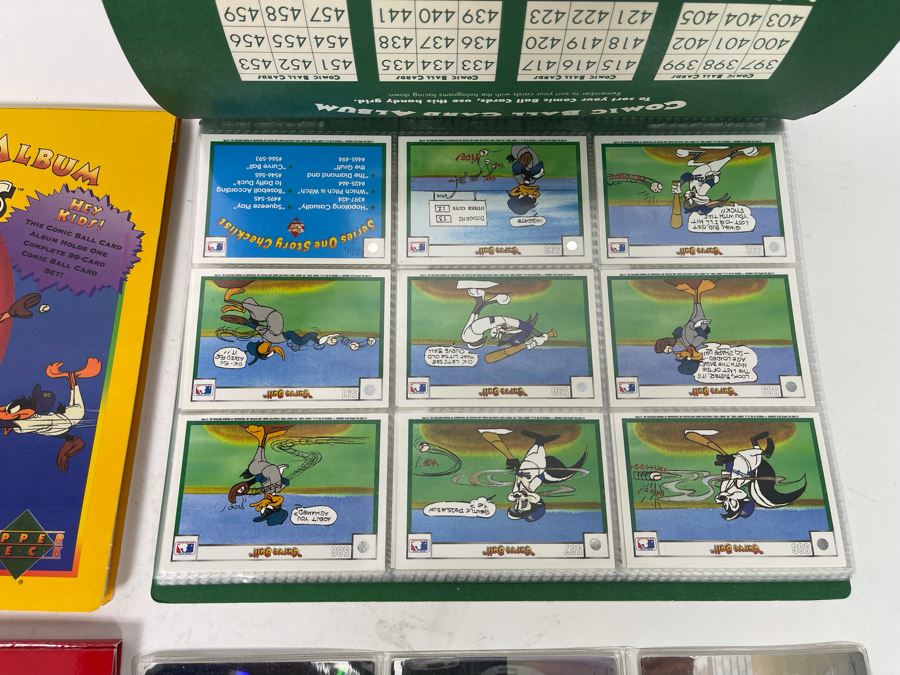 Collection Of Upper Deck Looney Tunes Comic Ball Cards Complete Set Of All 3 Sets [Photo 4]
