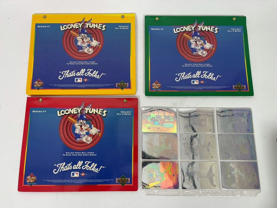 Collection Of Upper Deck Looney Tunes Comic Ball Cards Complete Set Of All 3 Sets [Photo 6]