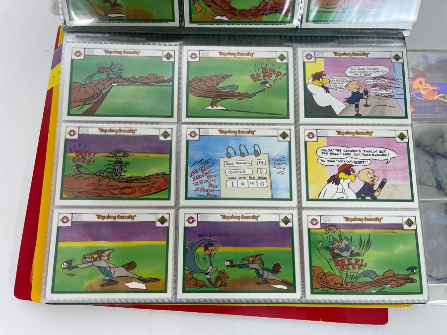 Collection Of Upper Deck Looney Tunes Comic Ball Cards Complete Set Of All 3 Sets [Photo 20]