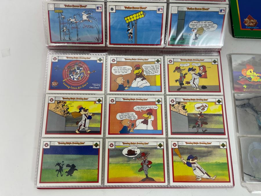 Collection Of Upper Deck Looney Tunes Comic Ball Cards Complete Set Of All 3 Sets [Photo 14]