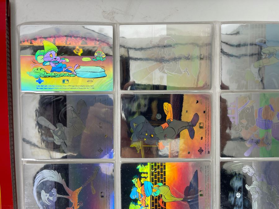 Collection Of Upper Deck Looney Tunes Comic Ball Cards Complete Set Of All 3 Sets [Photo 8]