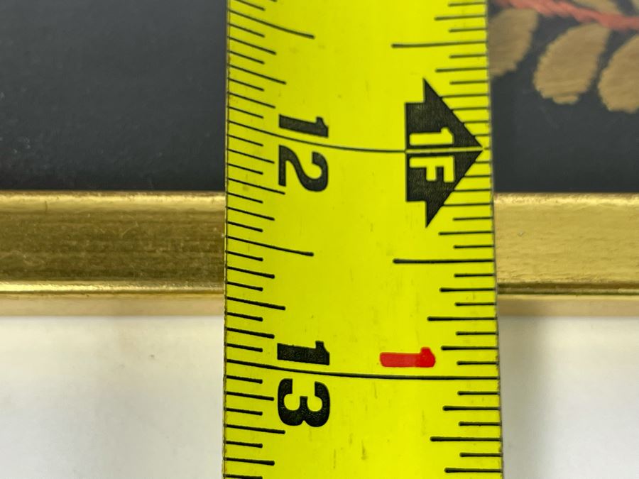 Vintage European Embroidery Artwork, Pair Framed 9 X 12 [Photo 12]