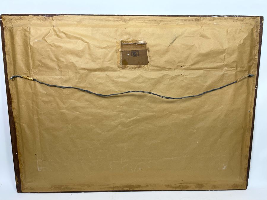 Frederic Auguste Laguillermie (French, 1841-1934) After William Q. Orchardson (British, 1832-1910) Historical Print 28 X 19 Framed 41 X 30 - Appears To Be Pencil Signed Lower Left And Lower Right [Photo 29]