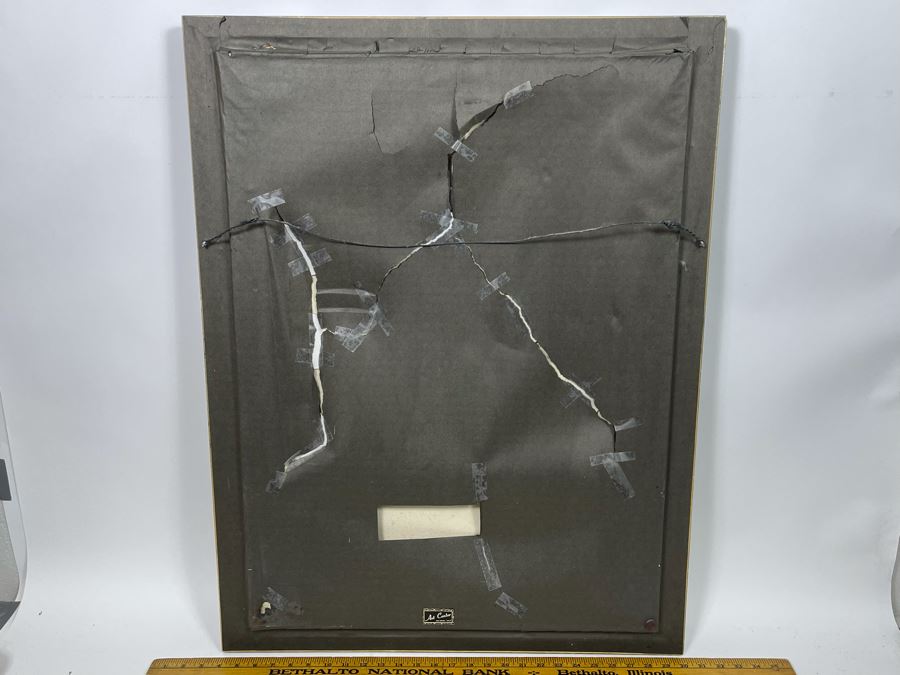 Louis Mark (1867-1942) Original Impressionist Painting On Canvas Signed Lower Right 22 X 31 Framed 26 X 35, Hungarian Painter Aka Lajos Mark [Photo 20]